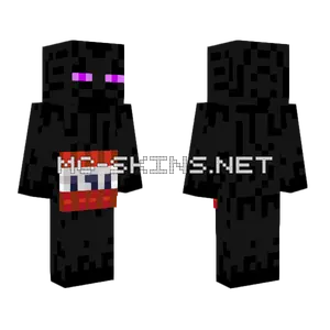 Enderman Holding TNT Minecraft skin