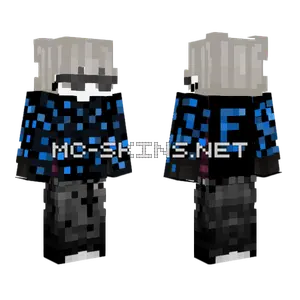 Enderpixel Boy Minecraft skin