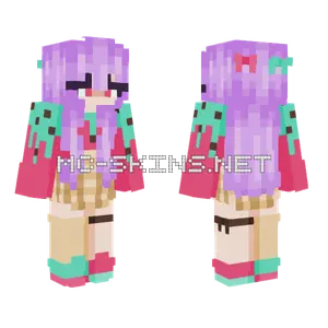 Endertacos Cake Girl Minecraft skin