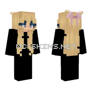Endo Girl Minecraft skin