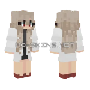 Endo Girl Minecraft skin