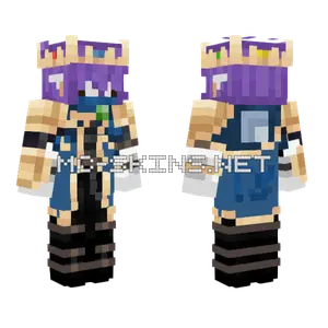 Endo King Of Overworld Minecraft skin