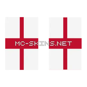 England Flag cape, outside and lining