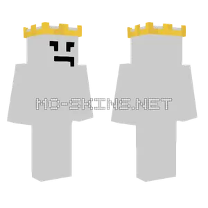 Entinty Grey Figure Minecraft skin