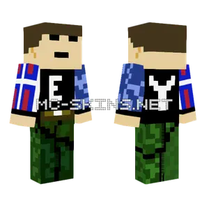Eratic Skin Minecraft skin