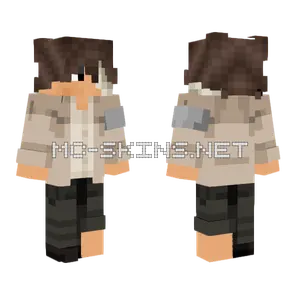 Eren Cosplay Minecraft skin