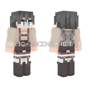 Eren Yeager Minecraft skin