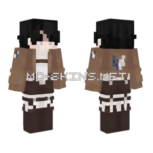 Eren Yeager Minecraft Skin Minecraft skin