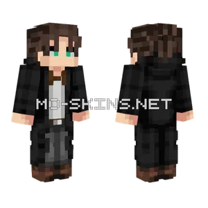 Eren Yeager Reworked Minecraft skin