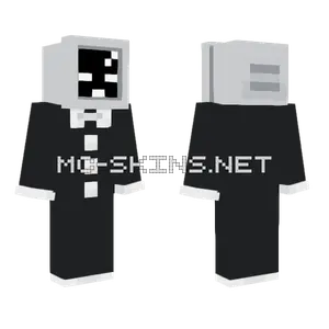 Error Soul Monitor Minecraft skin