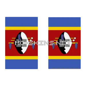 Eswatini (Swaziland) Flag cape, outside and lining