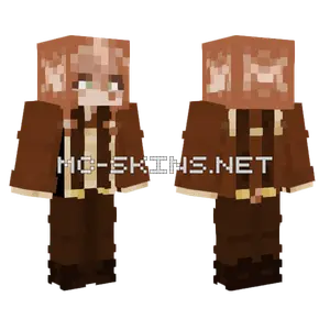 Eten Tie Beau Burning Minecraft skin