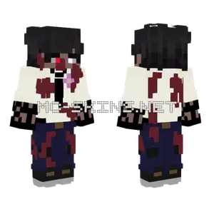 Ethethe Bloody Boy Minecraft skin
