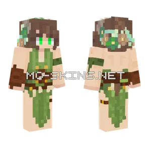 Eulalia Forest Nymph Minecraft skin