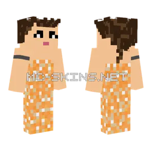 Eurovision Host Michelle Hunziker Minecraft skin