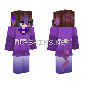 Evelyn Raine Crown SMP Minecraft skin