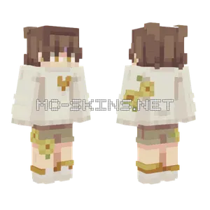 Evening Yellow Life Skin Minecraft skin