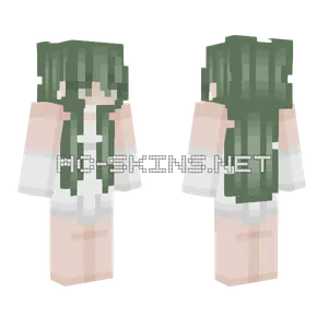 Evergreen Girl Outfit Minecraft skin