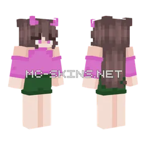 Every Good Demon Needs Horns Minecraft skin