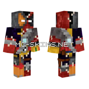 Evil Deadpool V1 Minecraft skin