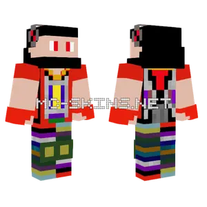 Evil Drew Minecraft skin