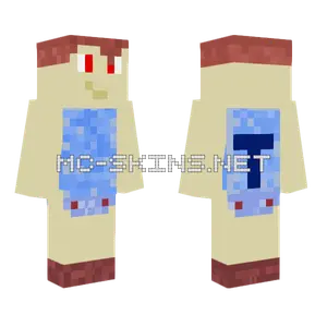 Evil Emote YouTube Skin Minecraft skin