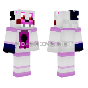 Evil Funtime Freddy Minecraft skin