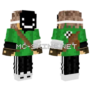 Evil Manhunt Dream Minecraft skin