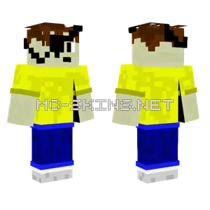 Evil Morty Minecraft skin