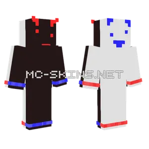 Evil Panda Skin Minecraft skin