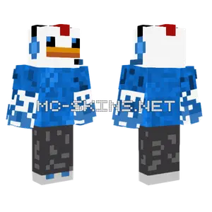Evil Soul Chicken Minecraft skin