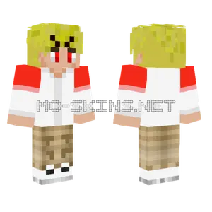 Evil Tommyinnit Minecraft skin