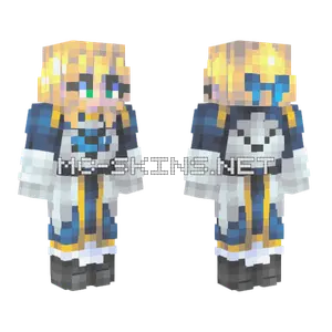 Excalibur Knight Minecraft skin