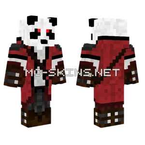Explorer Panda Minecraft skin