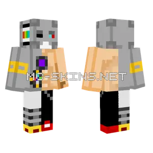 Exposed Trip Robot Minecraft skin
