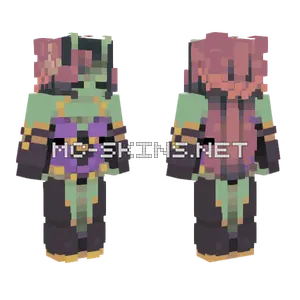 Extraterrestrial Witch Skin Minecraft skin