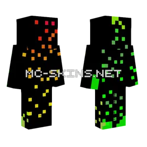Fading Dots Minecraft skin