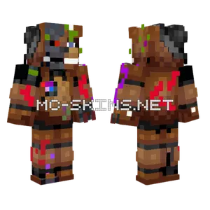 Fafa Bork Cool Minecraft skin