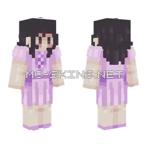 Fairytale Pink Minecraft skin