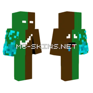 Fake Noob Minecraft skin