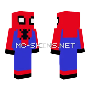 Fake Spider-Man Minecraft skin