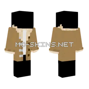 Fall Coat Shaded Layered Minecraft skin
