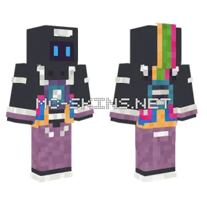 Fall Guys Bean Bot Minecraft skin
