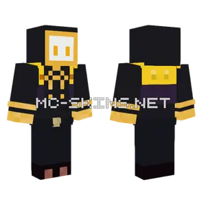 Fall Guys Hoodie Pattern Minecraft skin