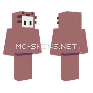 Fall Guys Pusheen Bean Minecraft skin