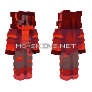 Fallen Down Demon Minecraft skin