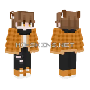 Fallen Leaves Persona Minecraft skin