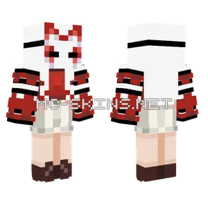 Fallenazura Masked Character Minecraft skin
