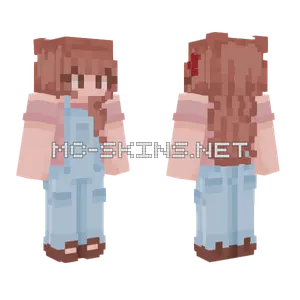 Falling In February Minecraft skin