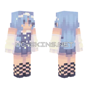 Falling Snow FS Minecraft skin